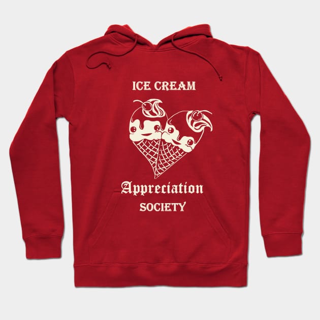 For the love of Ice cream Hoodie by SmannaTales